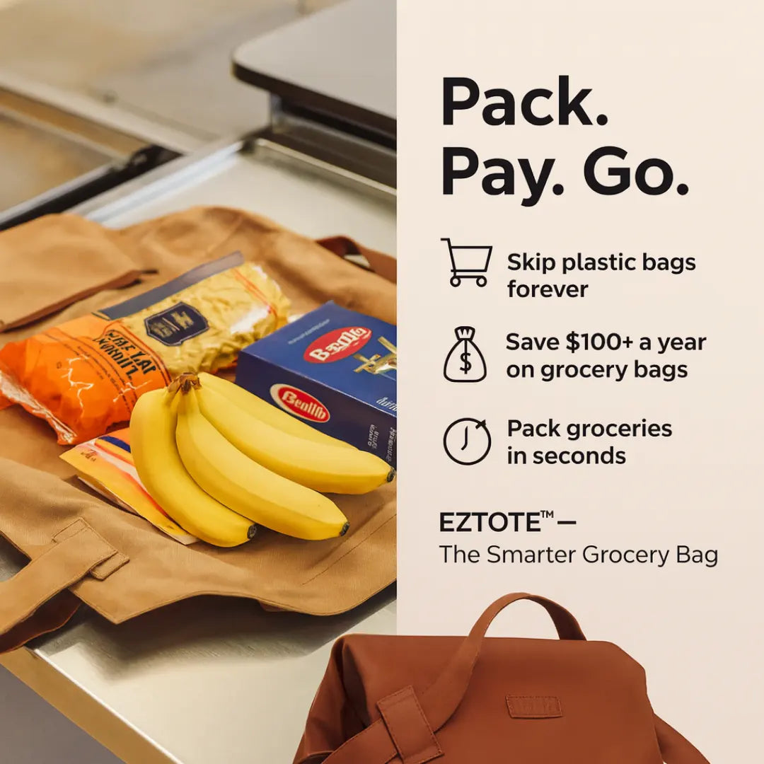 Mymemory x Eztote grocery bag