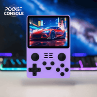 Purple handheld
